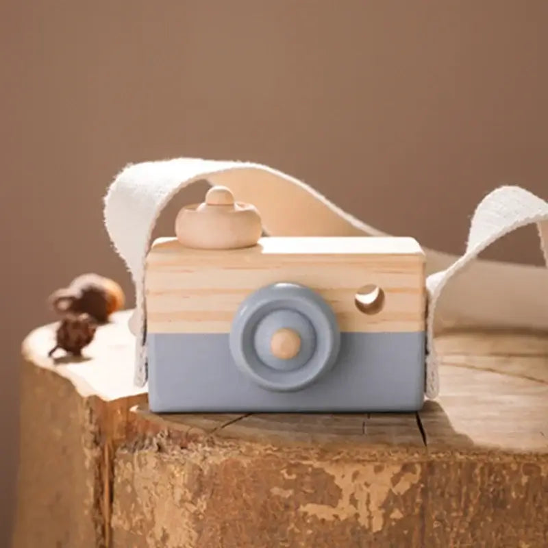 Caméra en bois créative – Pour le petit explorateur