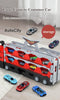Camion jouet avec remorque et voitures - MegaTransporter
