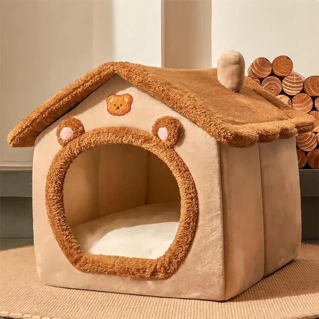 SnuggleNest | Maison lavable et peu encombrante pour chiens et chats
