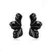 Boucles d'oreilles en pétales dorés