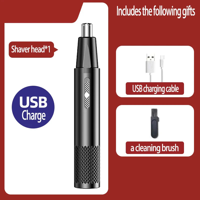 Tondeuse à poils de nez rechargeable USB - TrimPro