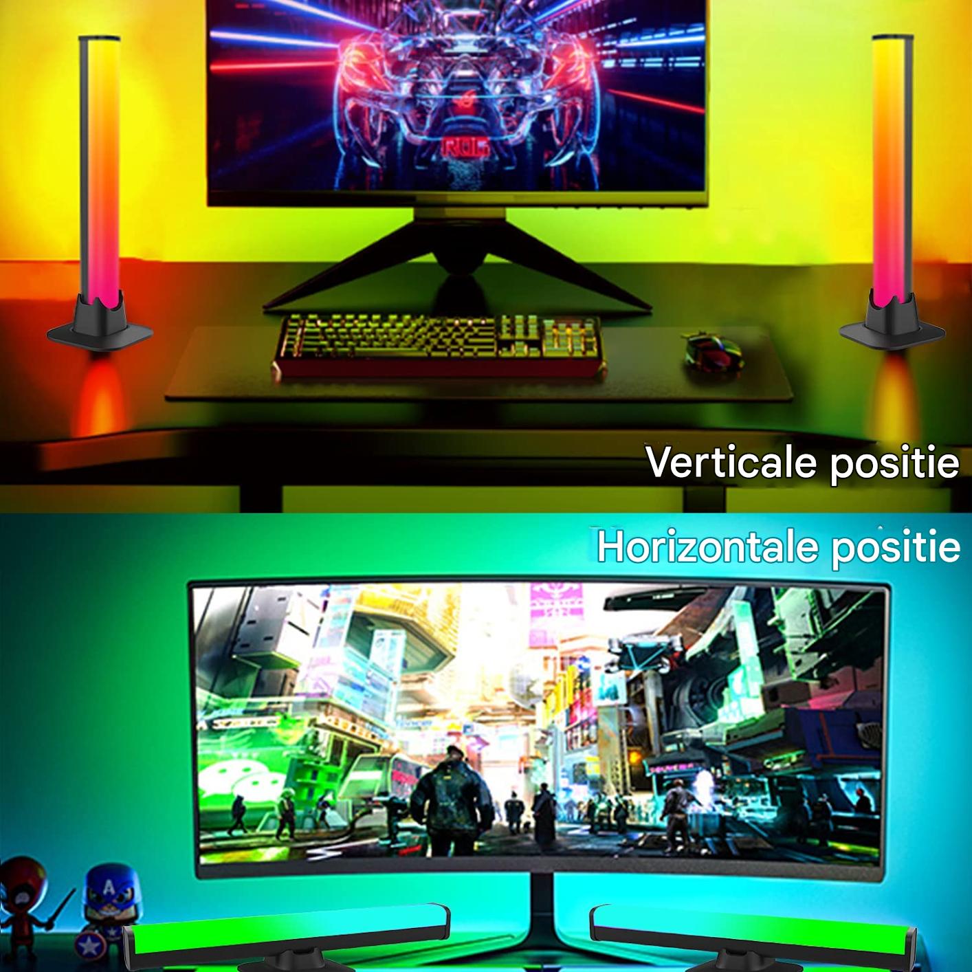 Barres LED de synchronisation musicale - LumiRhythm