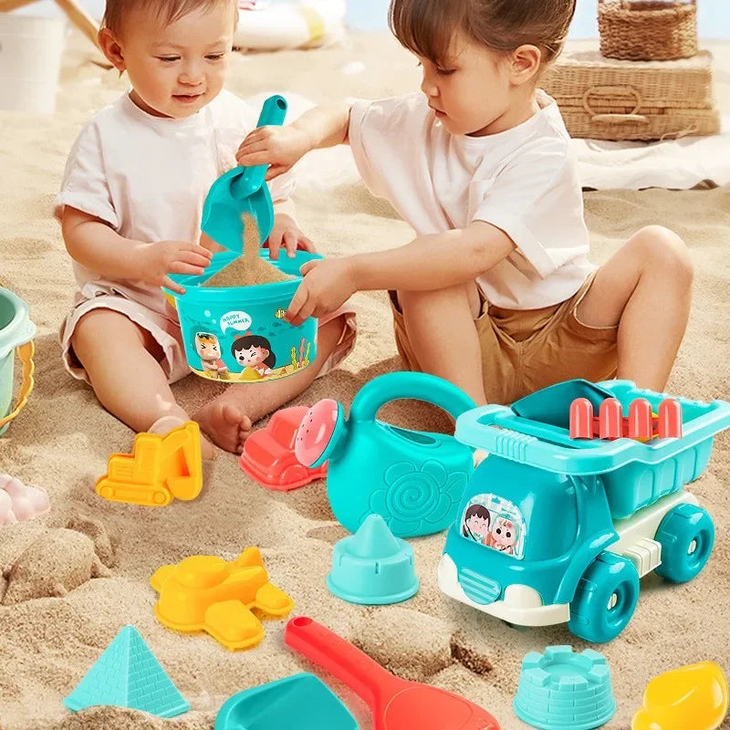 Ensemble de Jouets de Plage pour Enfants – Seau, Pelle, Bouteille d'Eau et Plus pour le Plaisir d'Été
