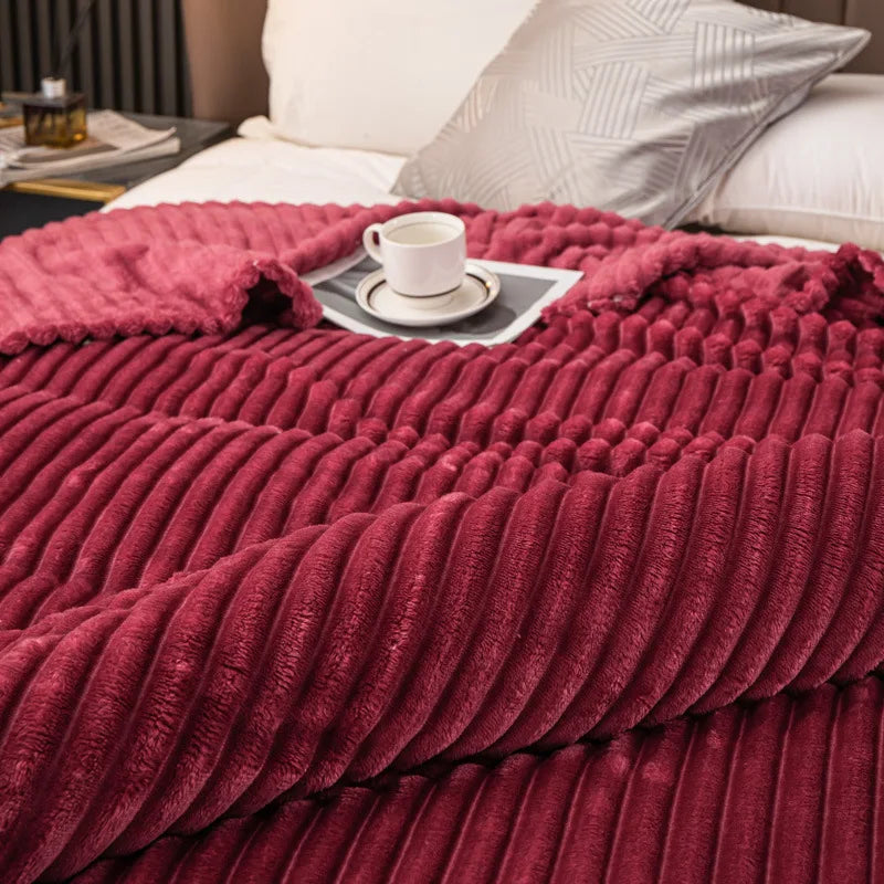 LuxeCocoon Couverture d'Hiver en Plaid | Élégante couverture pour un confort chaleureux et raffiné