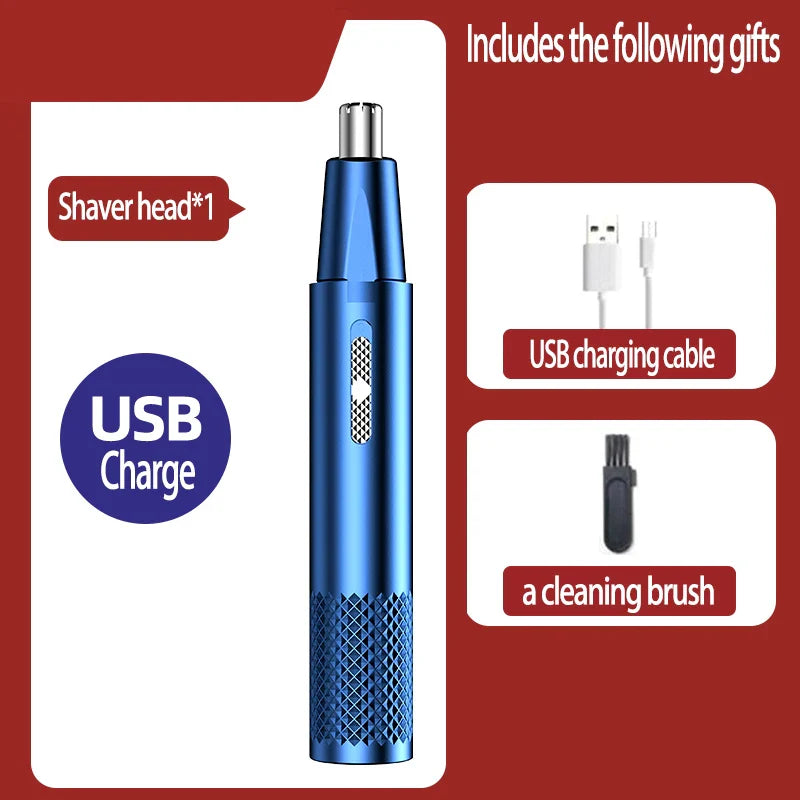 Tondeuse à poils de nez rechargeable USB - TrimPro