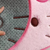 FelineLux Tapis Hello Kitty | Tapis en peluche doux et antidérapant pour la salle de bain et le salon