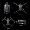 AeroPro Drone 4K UHD Double Caméra 5G WIFI Quadcopter Pliable | Drone | Drone Professionnel avec Moteur Brushless, FPV & Photographie Aérienne