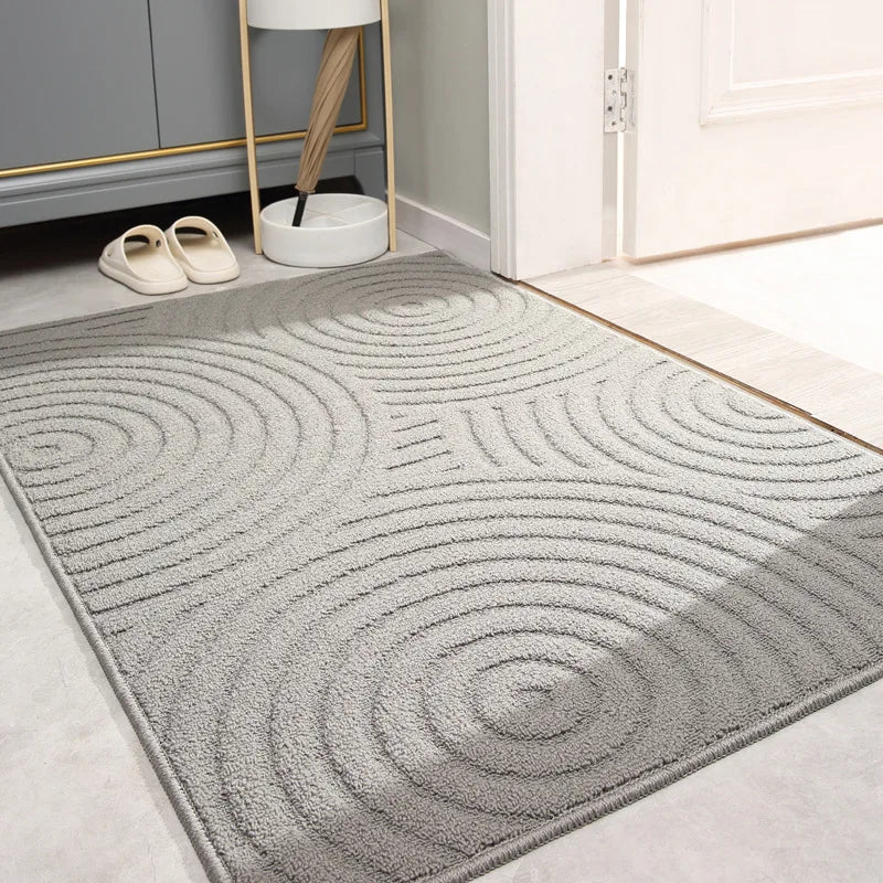 Tapis de porte avec grattoir à chaussures au design marocain - Kasbana