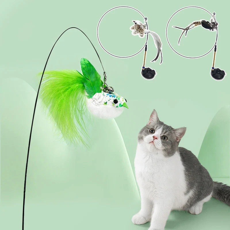 BounceBird | Permet aux chats de rester actifs et en bonne santé à chaque saut.