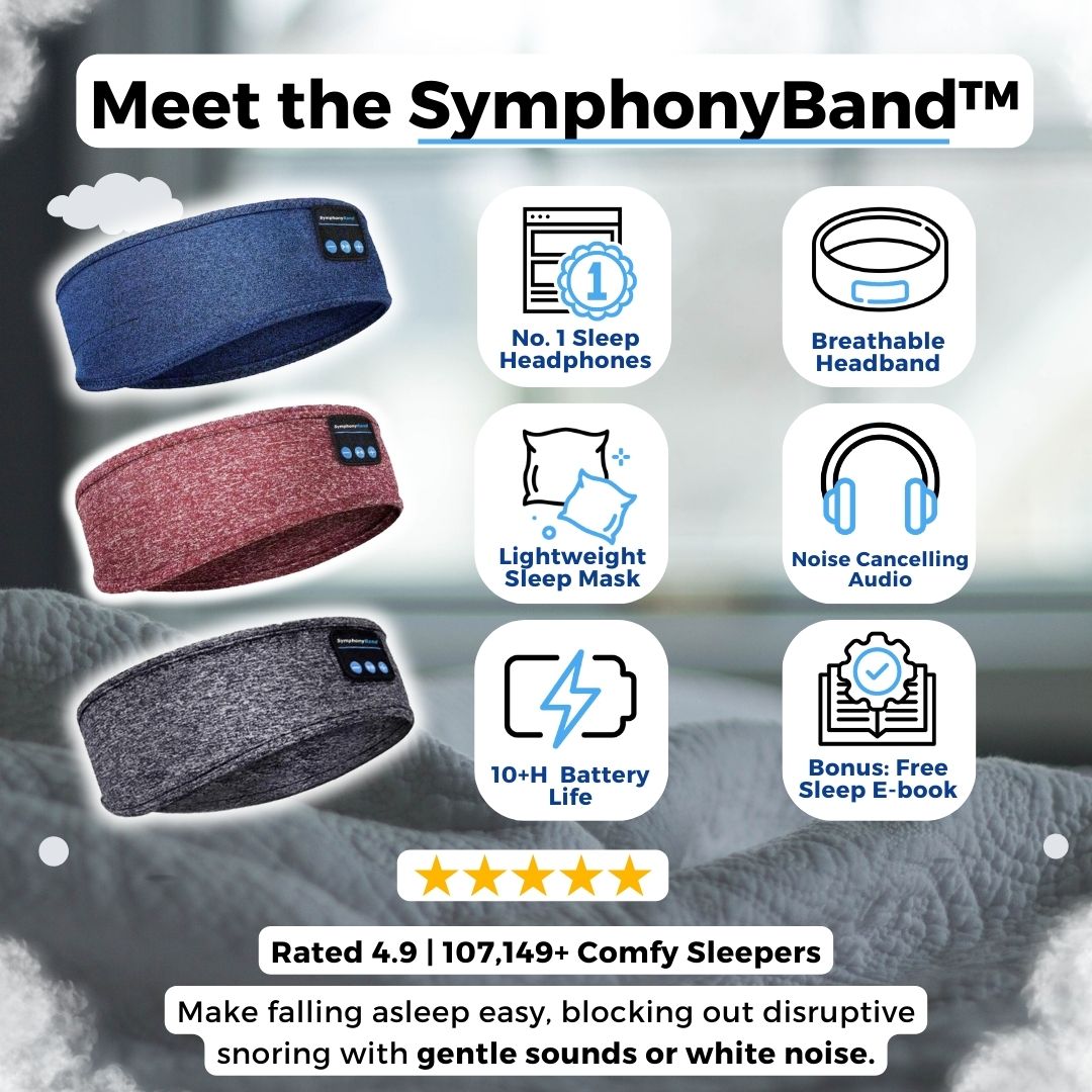 SymphonyBand™ Casque de sommeil