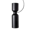 Suspension Orlee – Design Géométrique Moderne en Noir Mat, Blanc & Gris
