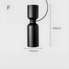 Suspension Orlee – Design Géométrique Moderne en Noir Mat, Blanc & Gris