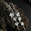 Boucles d'oreilles en forme de feuille d'elfe - Faylinn
