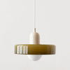 Suspension ColorLoop – Lampe suspendue Bauhaus artistique avec lumière chaude