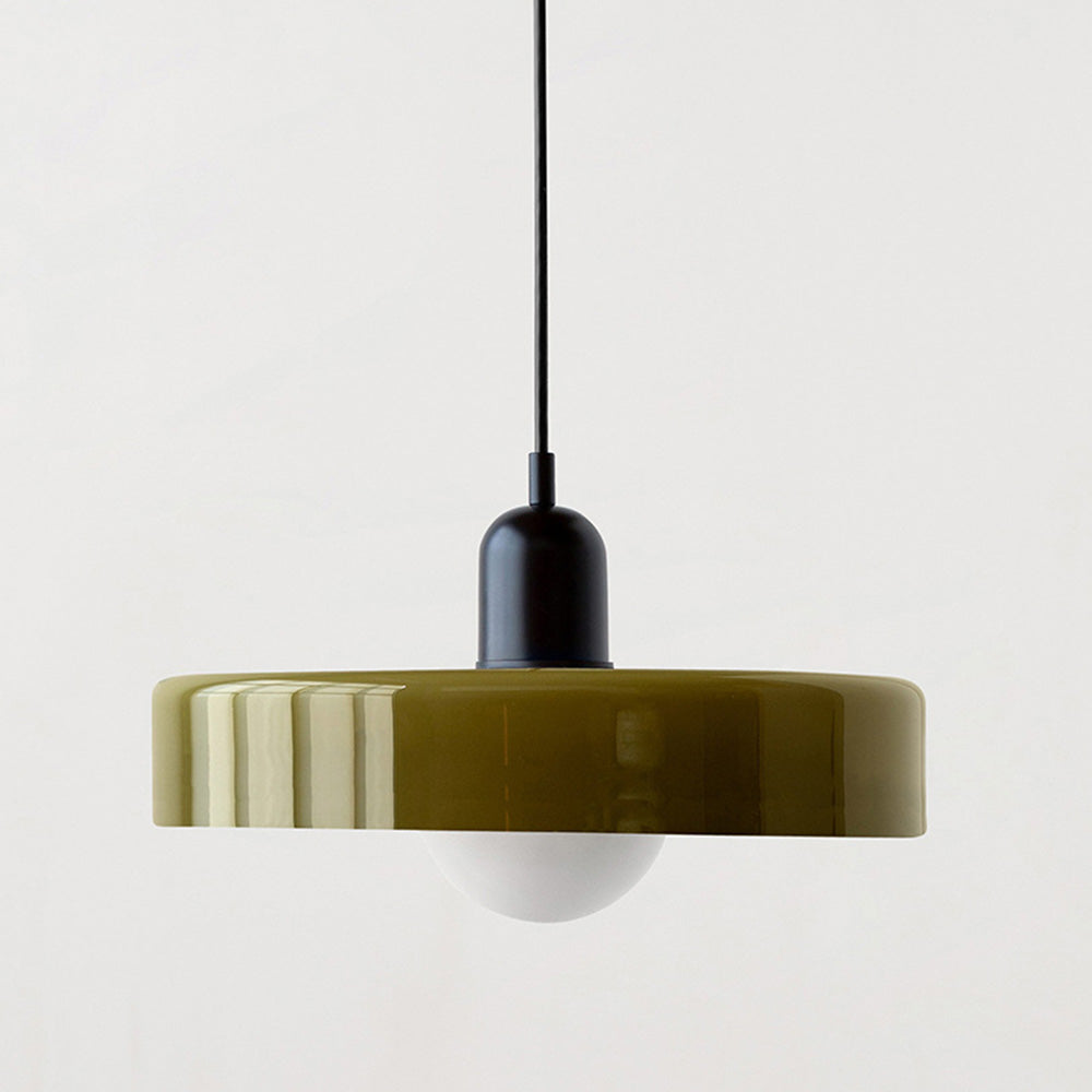 Suspension colorée de style Bauhaus - StiloGlas