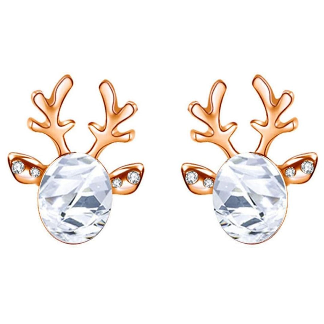 Boucles d'oreilles renne de Noël