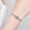 Bracelet en Cubic Zirconia Flocons de Neige de Noël