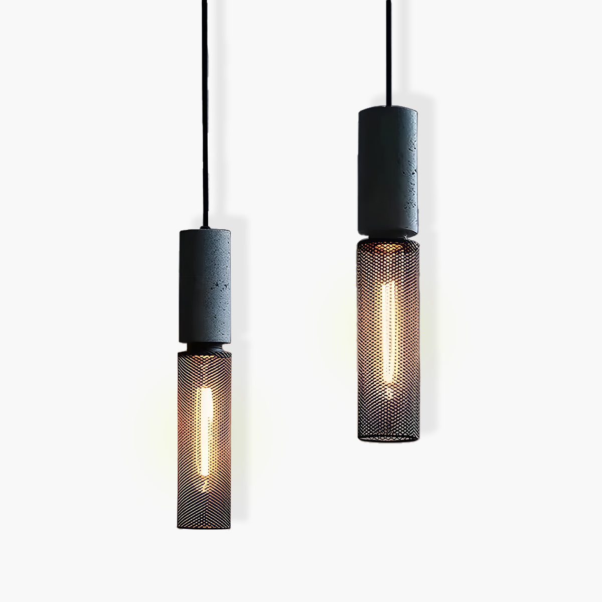 Suspension en Béton Shane – Design Industriel Moderne pour Intérieurs Stylés