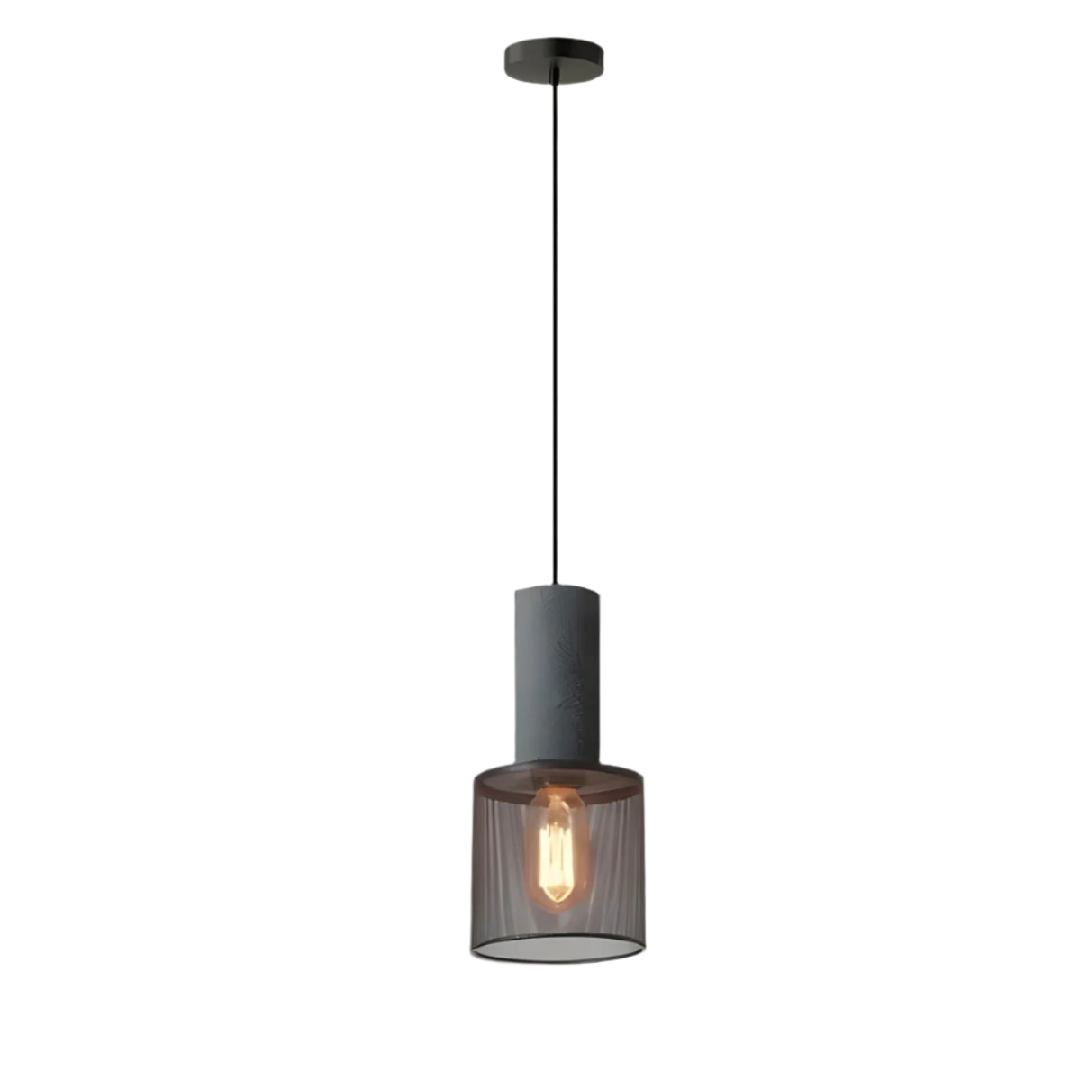 Suspension en Béton Shane – Design Industriel Moderne pour Intérieurs Stylés