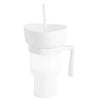 SipSnack Premium Tasse à boire | Gobelet 2-en-1 pour les snacks et les boissons, étanche aux éclaboussures et aux fuites, parfait pour les sous-bois.