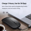 Souris de Jeu Sans Fil ClickPro Rechargeable Design Ergonomique Silencieux | Souris de Jeu | Souris Sans Fil pour Ordinateur Portable, PC, iPad & Tablettes