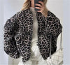 Leo | Veste Bomber avec Imprimé Léopard