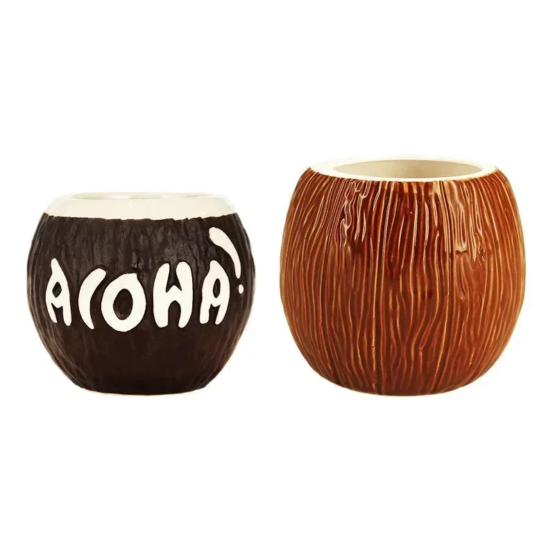 Tasse Tiki Tropicale - Expérience de Boisson Ludique et Exotique