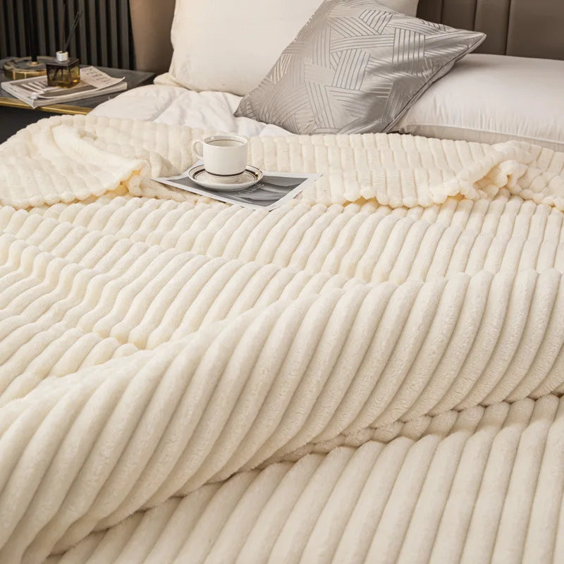 LuxeCocoon Couverture d'Hiver en Plaid | Élégante couverture pour un confort chaleureux et raffiné