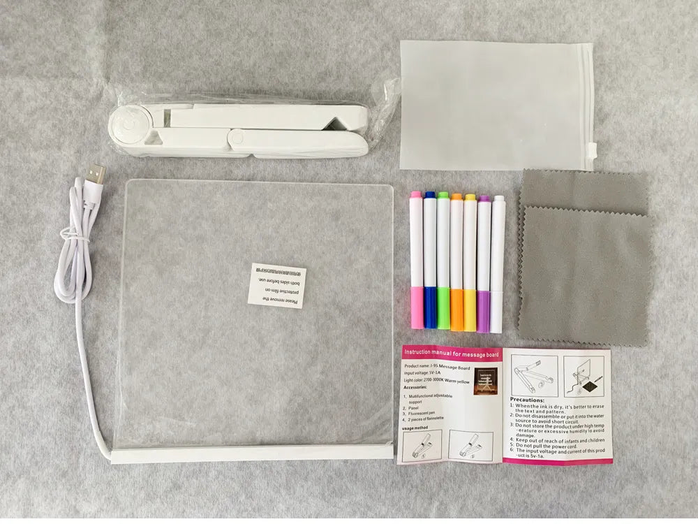 Tableau lumineux LED sans écran pour enfants créatifs - LumoPad