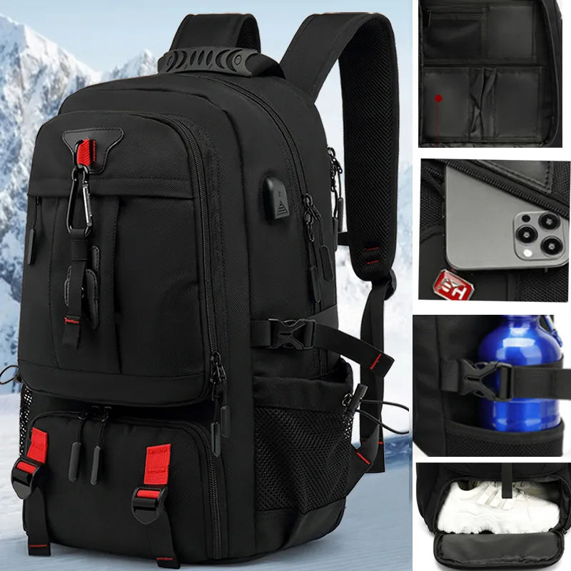 TechTrek Pro Explorer Sac à Dos – Spacieux et Intelligent