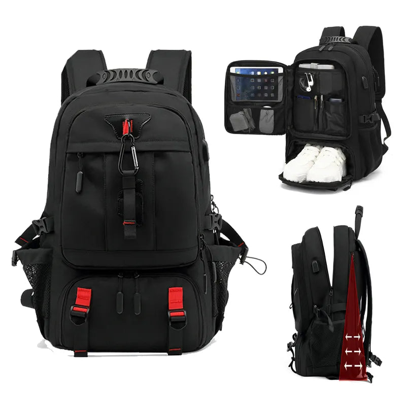 TechTrek Pro Explorer Sac à Dos – Spacieux et Intelligent
