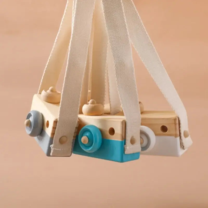 Caméra en bois créative – Pour le petit explorateur