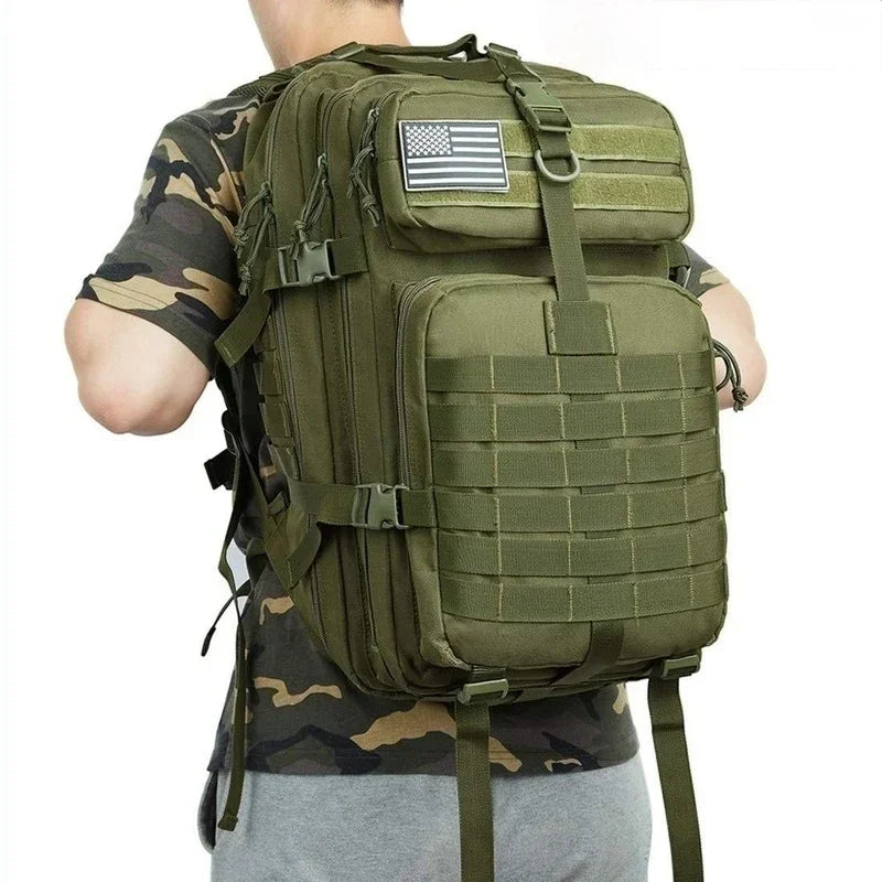 TrailPro Sac à Dos Tactique Commando 30L+ Sac à Dos pour Camping, Pêche & Chasse