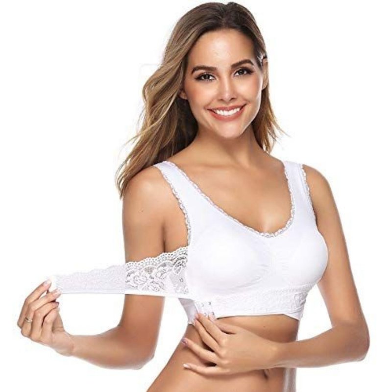 Soutien-gorge push-up en dentelle | Sentez-vous confiant et à l'aise toute la journée avec ce soutien-gorge push-up en dentelle sans fil et respirant qui offre un soutien naturel et du style.