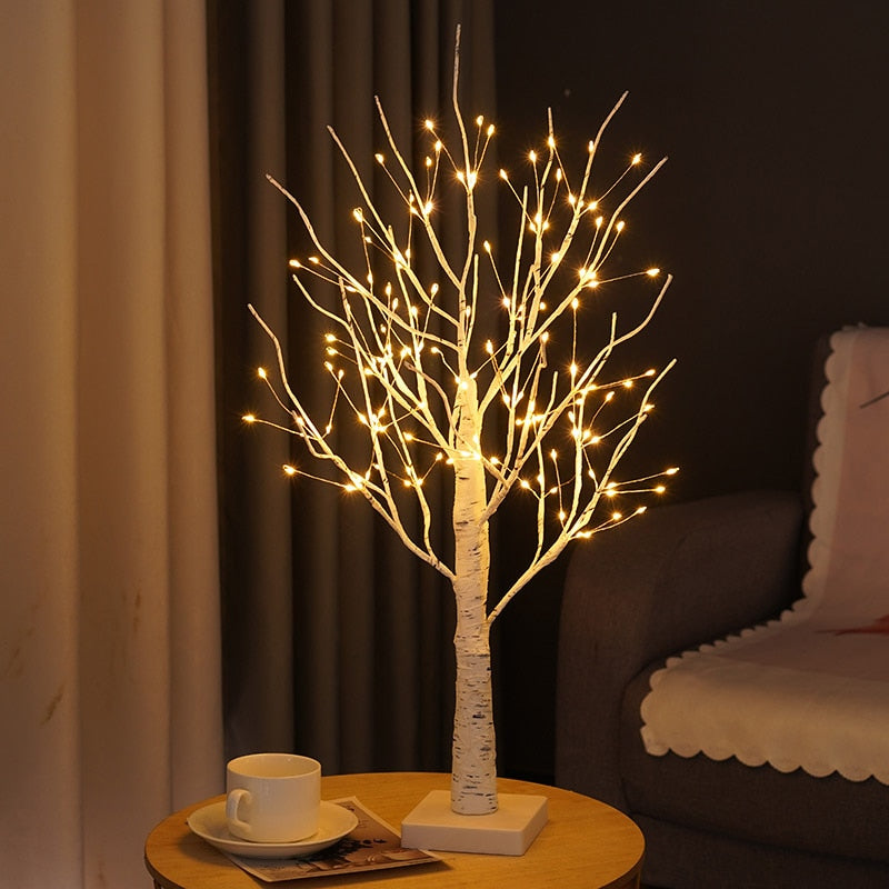 Bouleau Scandinave Éclairé - LumiBirch