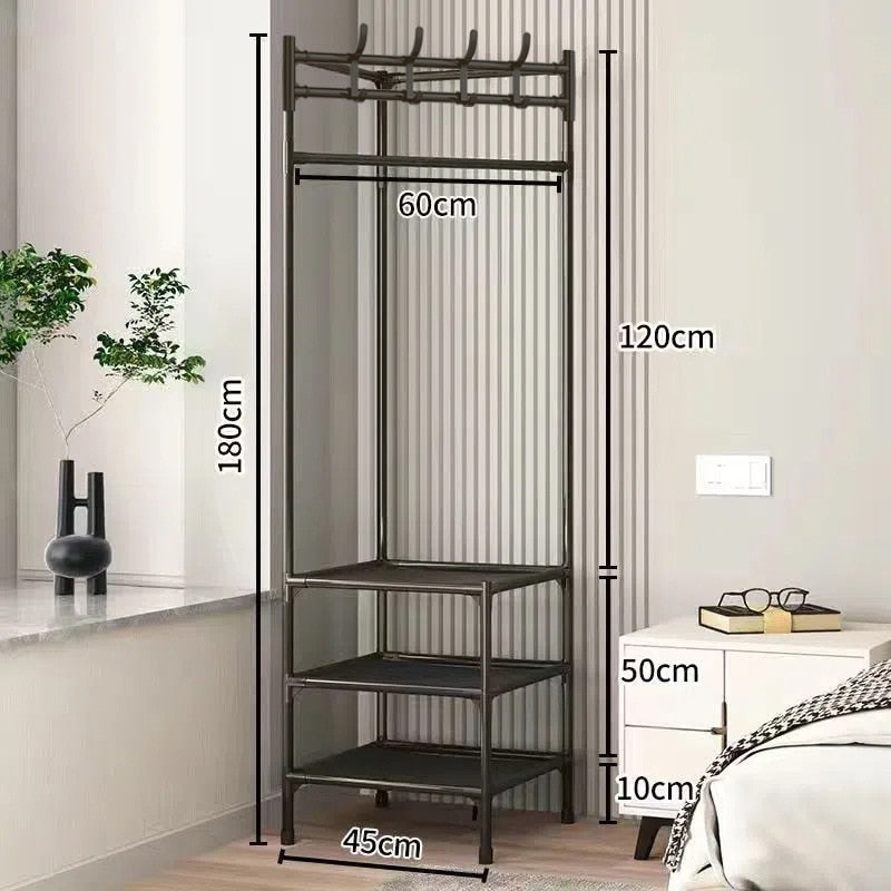 Étagère d'angle EleganceHaven | Rack à vêtements élégant et gain de place pour tous les intérieurs