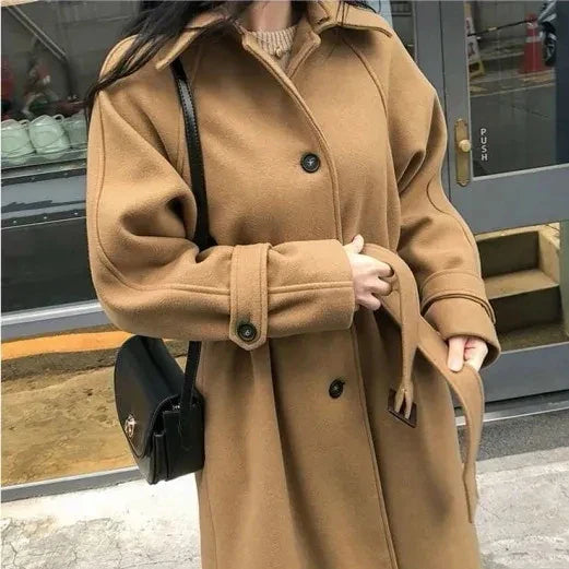 VelvetWinter | Manteau en laine de luxe pour un maximum de chaleur et de styl