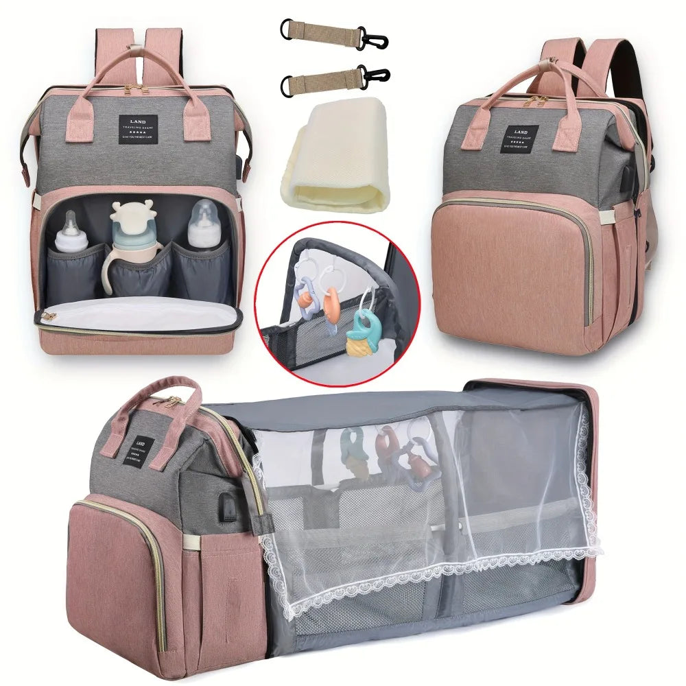RoyalCrib | Combine un sac à langer élégant avec un berceau portable