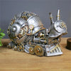 ArtisanForge Steampunk Sculpture Animale | Impressionnant ornement animal mécanique qui enrichit la décoration industrielle chic avec une élégance artistique unique