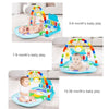 Tapis d'Activité Bébé – Tapis de Jeu Éducatif avec Musique et Activités Ludiques