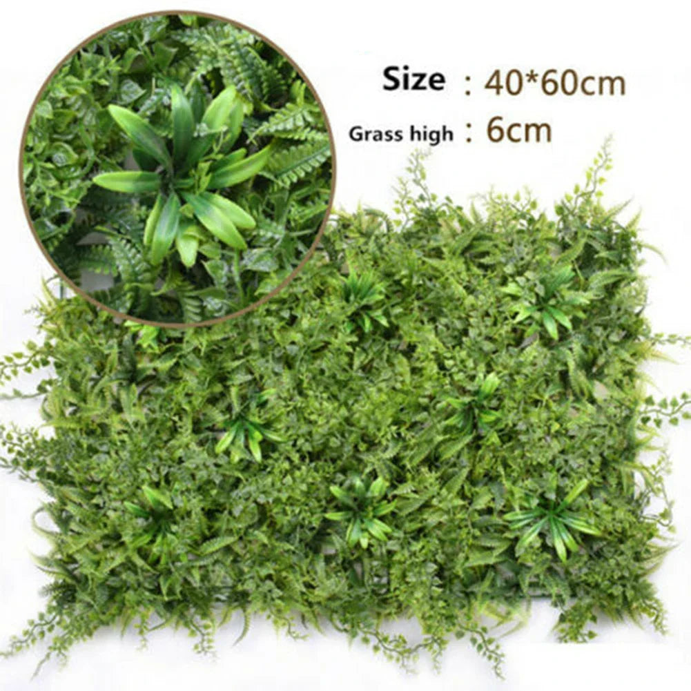 tapis en herbe artificielle mixte 60x40 cm