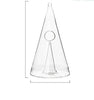 Verre à décanter pyramide | Verseur et séparateur de vin en cascade à action rapide