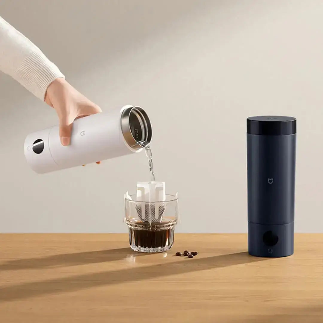 Bouilloire portable intelligente | Cette bouilloire dispose de six températures et d'une fonction de maintien au chaud.