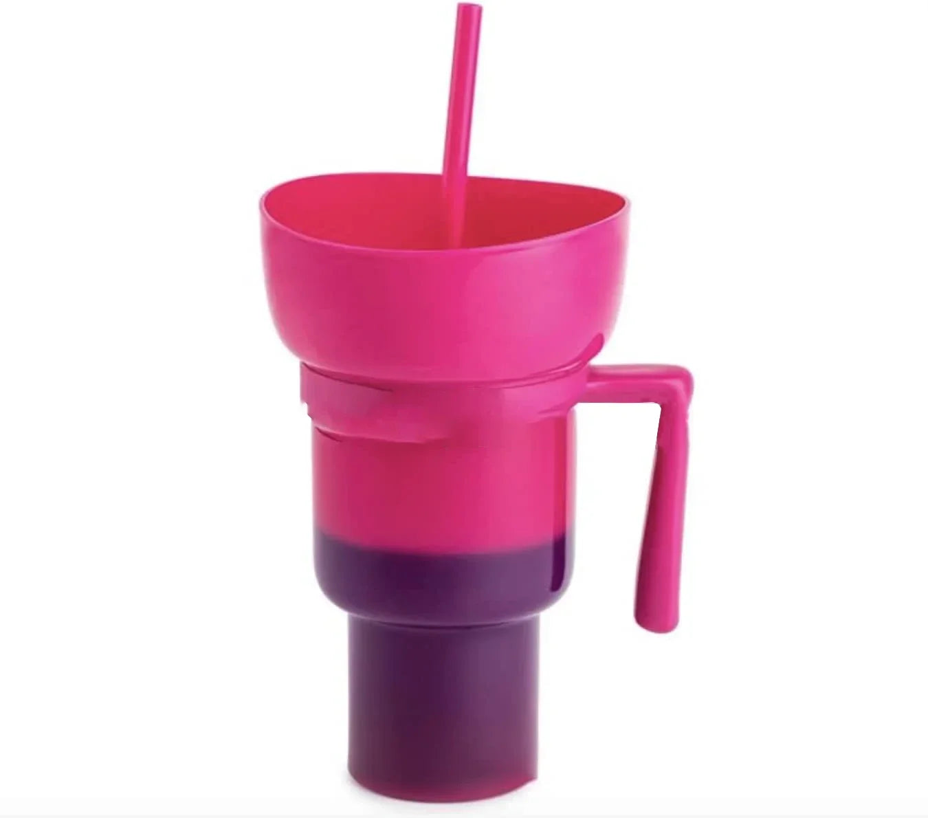 SipSnack Premium Tasse à boire | Gobelet 2-en-1 pour les snacks et les boissons, étanche aux éclaboussures et aux fuites, parfait pour les sous-bois.