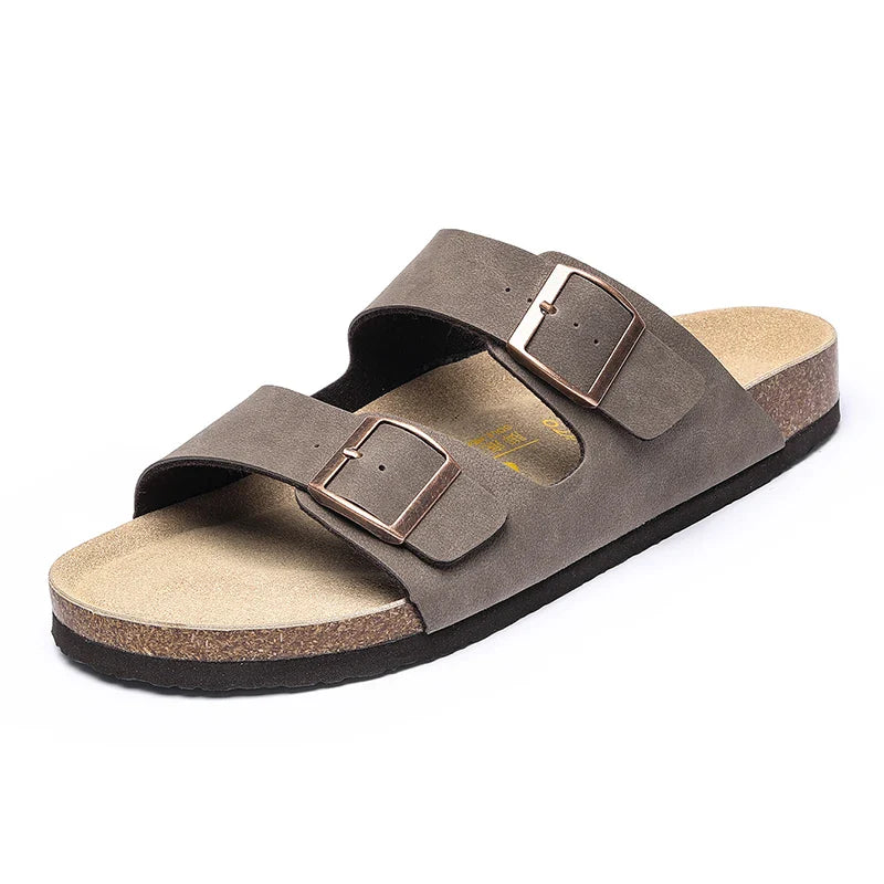 Aurelius Luxe Sandales d'été | Chaussures d'intérieur élégantes et confortables pour hommes, parfaites pour des sorties à la plage et un style décontracté, disponibles en tailles 35-46.