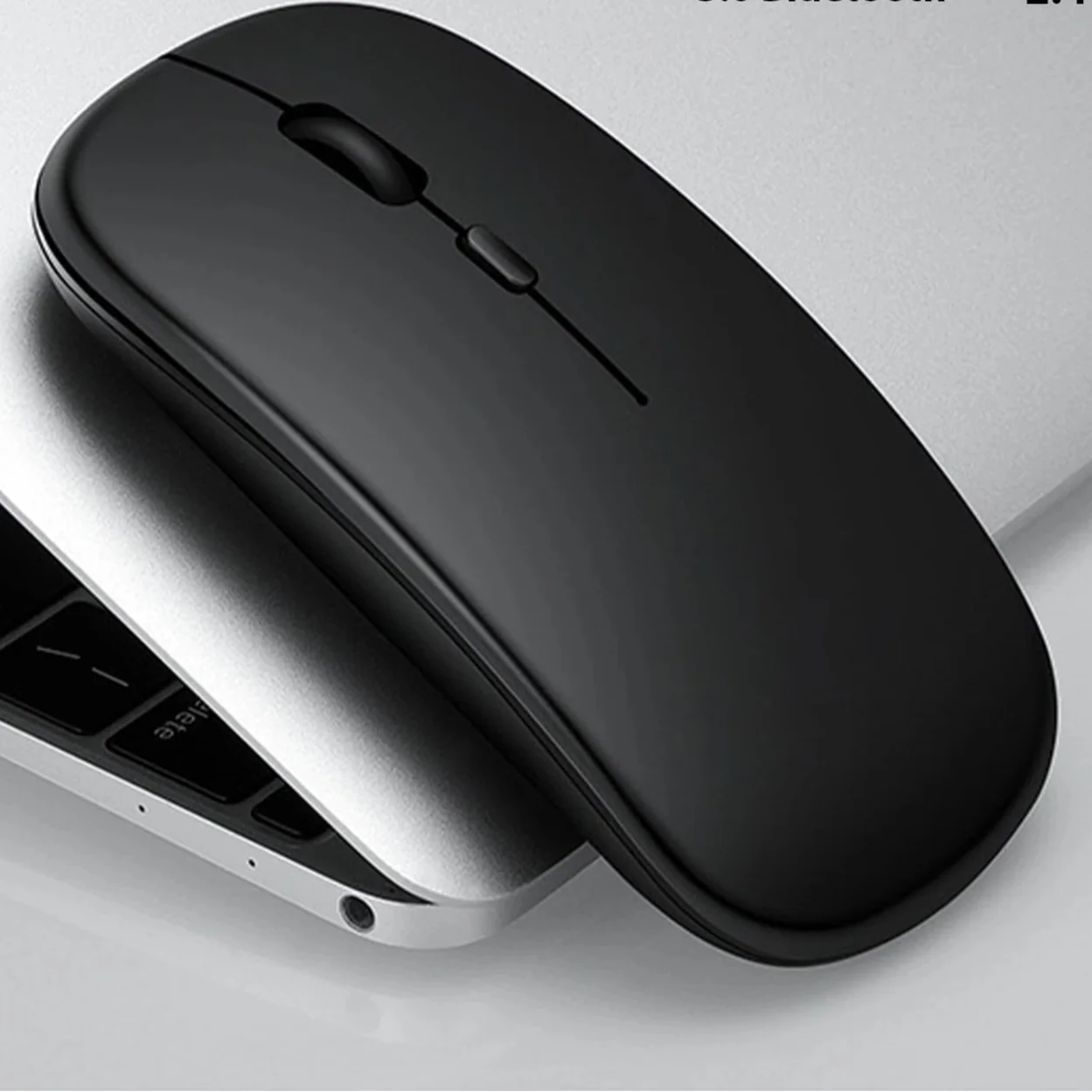 Souris de Jeu Sans Fil ClickPro Rechargeable Design Ergonomique Silencieux | Souris de Jeu | Souris Sans Fil pour Ordinateur Portable, PC, iPad & Tablettes