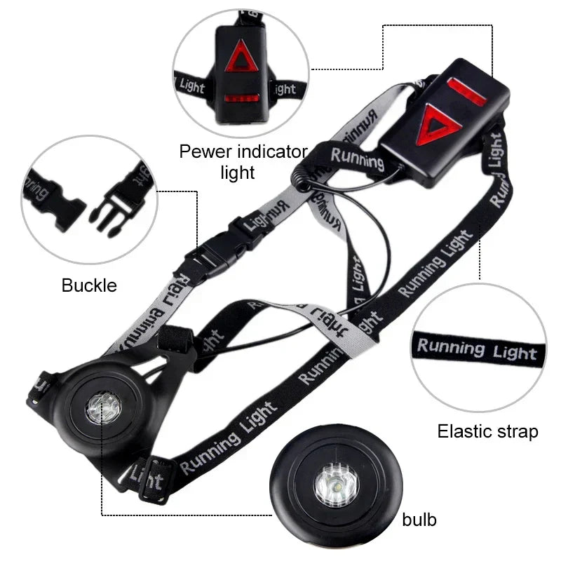 Vastfire Lampe de Sécurité de Nuit - Visibilité Accrue pour Coureurs