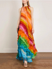 SORELLE | Robe Arc-en-Ciel Sans Fin - Éblouissante, Estivale & Confortable