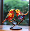 VivaBirds | Découvrez comment ces oiseaux en vitrail remplissent votre espace de couleurs vibrantes