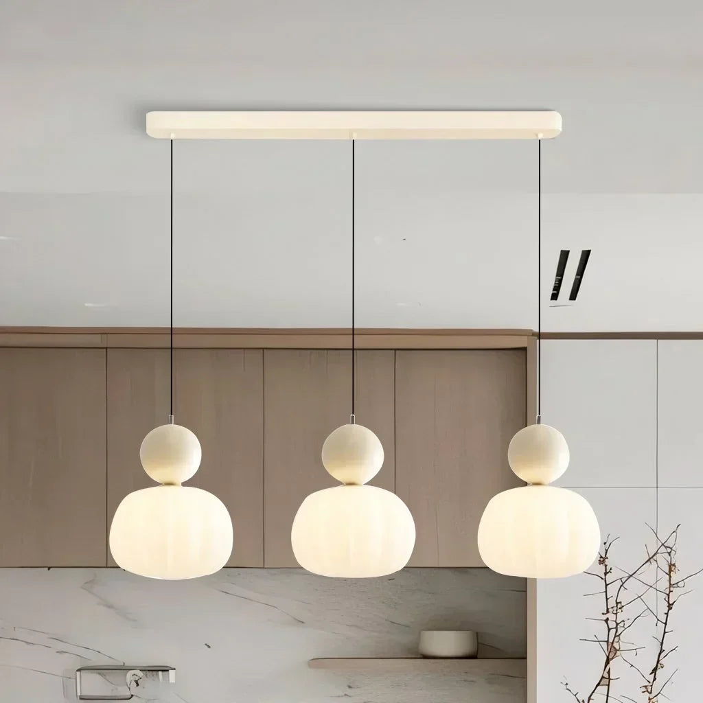 LuxeLumen Suspension Art Déco | Éclairage élégant pour des intérieurs modernes avec style et flair